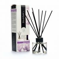 Диффузор ароматический 125мл с палочками, Boles d'olor,  Белый мускус, White Musk, Black Edition