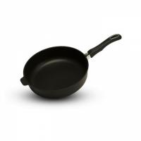 A17-228 Сковорода индукция высокая 28 см со съемной ручкой GASTROLUX