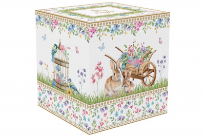 EL-R1171/SPBL Кружка 275 мл, Easy Life, Spring Bloom, декор пасхальный Корзина с цветами