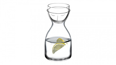 ND92547_1049889 Набор из кувшина и стакана Nude Glass Мистер и Миссис 2 предмета 850 мл, 150 мл, хрусталь