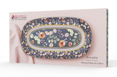 MW696-DR0517  Блюдо овальное 33*18см  Maxwell & Williams, серия "ARCADIA" 