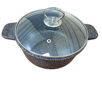 ОВТ-200К Кастрюля 2,0л 18см с крышкой, литой алюминий, PanMaster