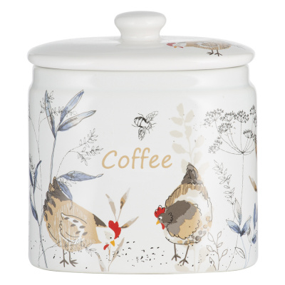 P_0059.631 Банка для хранения кофе 650 мл "Country Hens" Price&Kensington