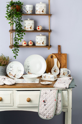 P_0059.633 Банка для хранения сахара 650 мл "Country Hens" Price&Kensington