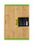 93-BM-4-01.3 Доска разделочная  с силиконовыми вставками 39*28*1,5см, Linea Bamboo