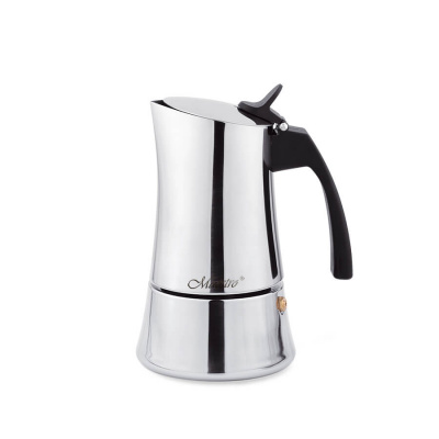 MR-1668-4 Кофеварка гейзерная 200мл "Espresso Moka" Maestro