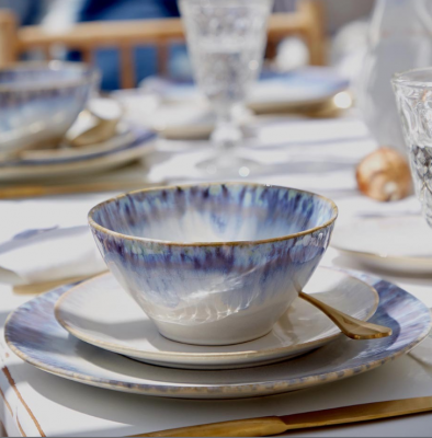 Тарелка глубокая 23,3см COSTA NOVA, серия RIA BLUE    GOP231-RIA(GOP231-00918W) 